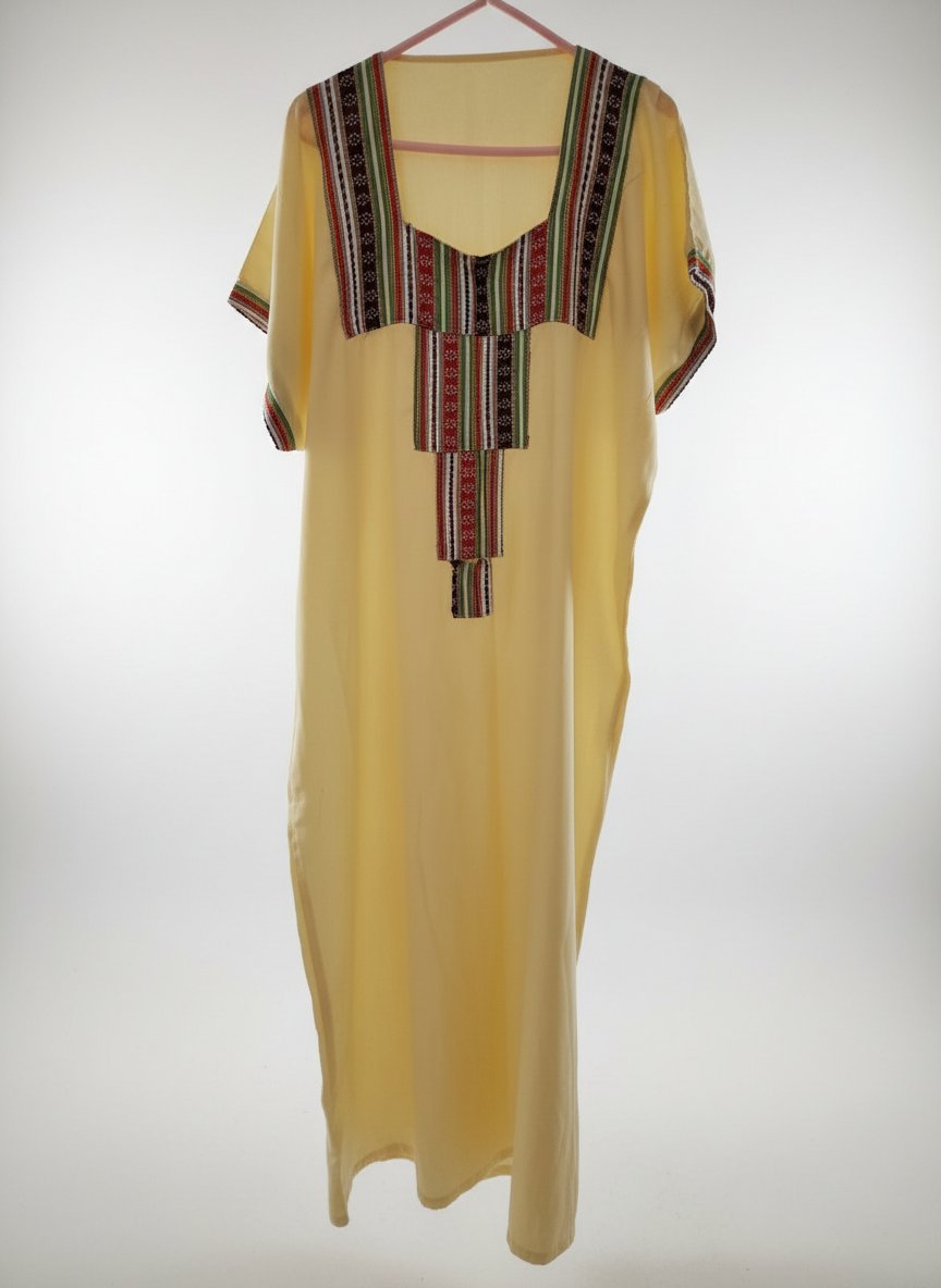 Jeba marocaine en jaune citron 🍋