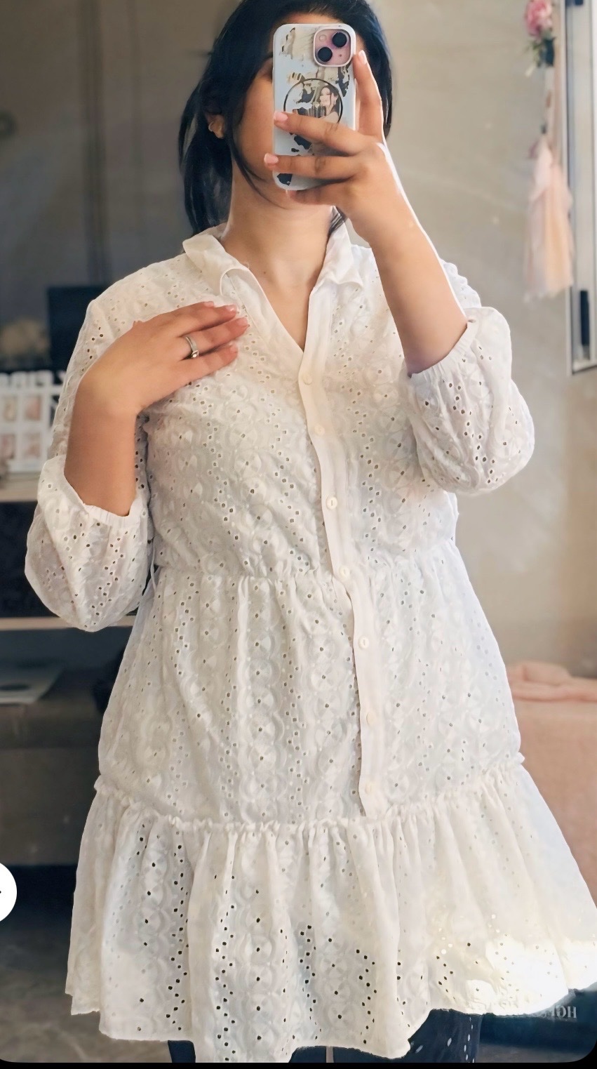 Robe broderie