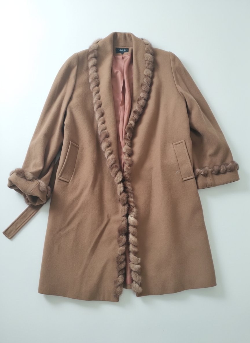 Manteau camel