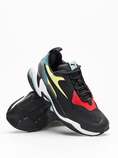 Puma Thunder Spectra Black Red Yellow