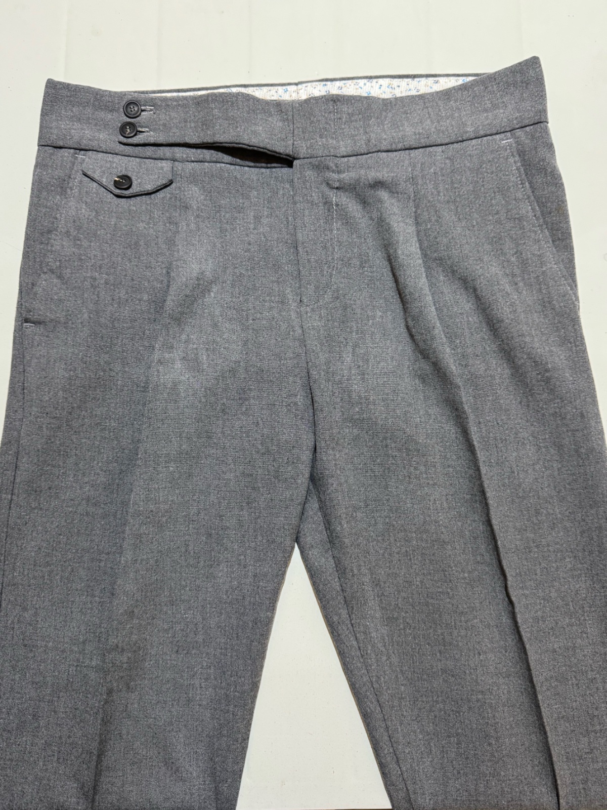 Pantalon coupe italienne 