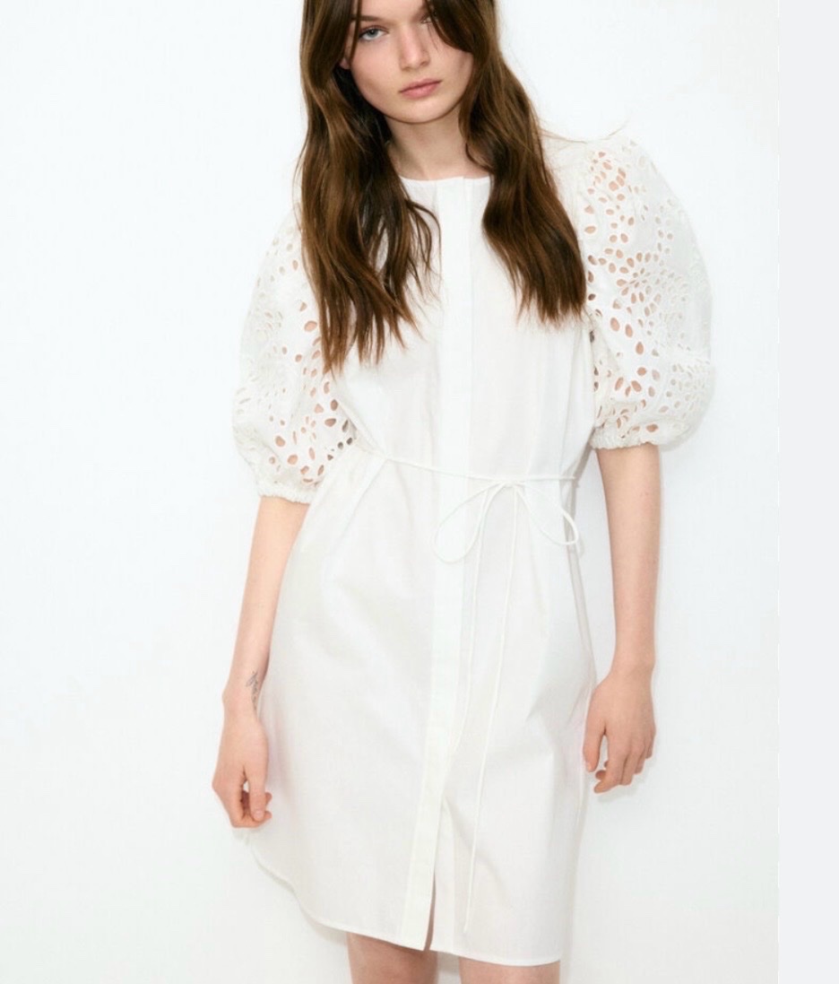 Robe H&M blanche taille 38