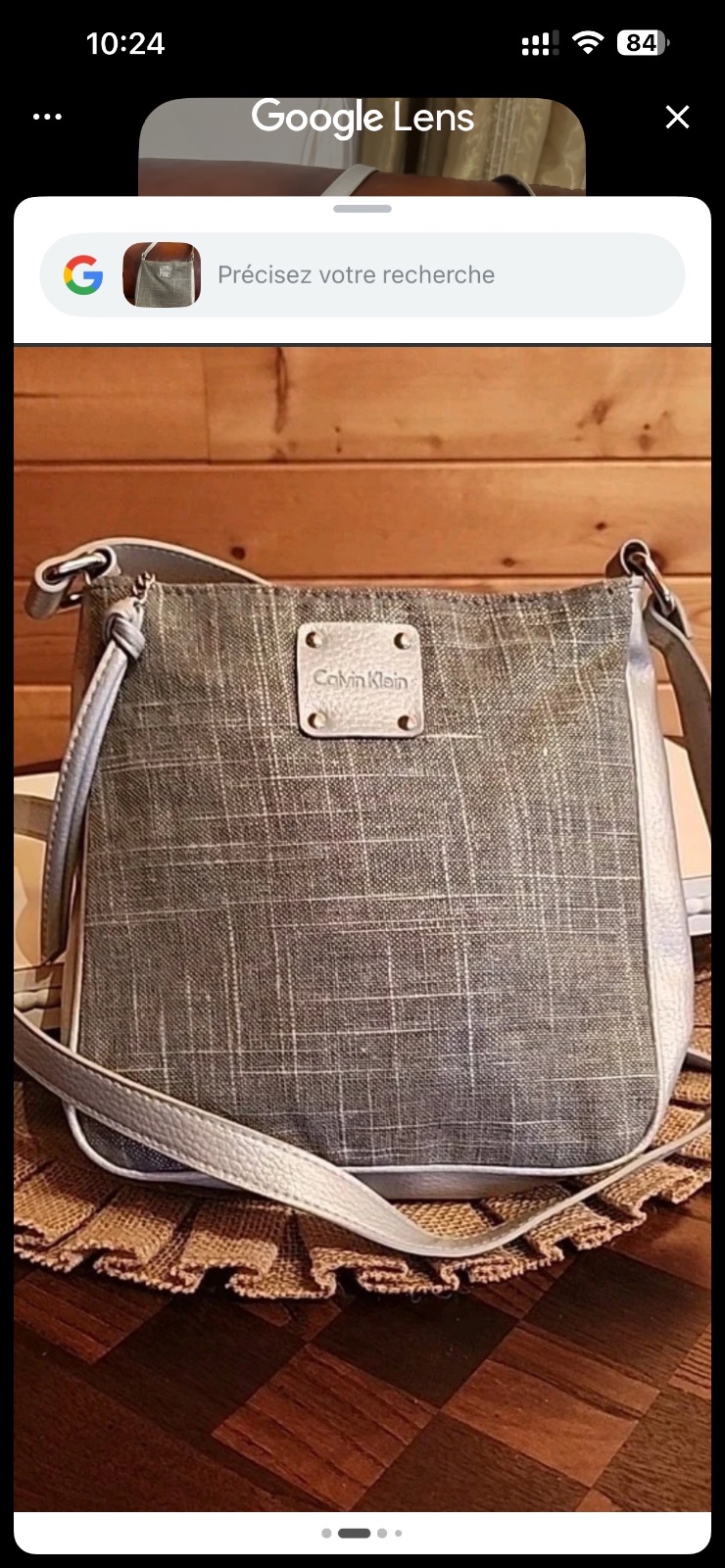 Sac femme Calvin Clein en bandouliere