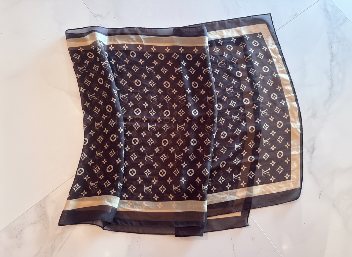 Foulard Louis Vuitton monogram 🤎✨