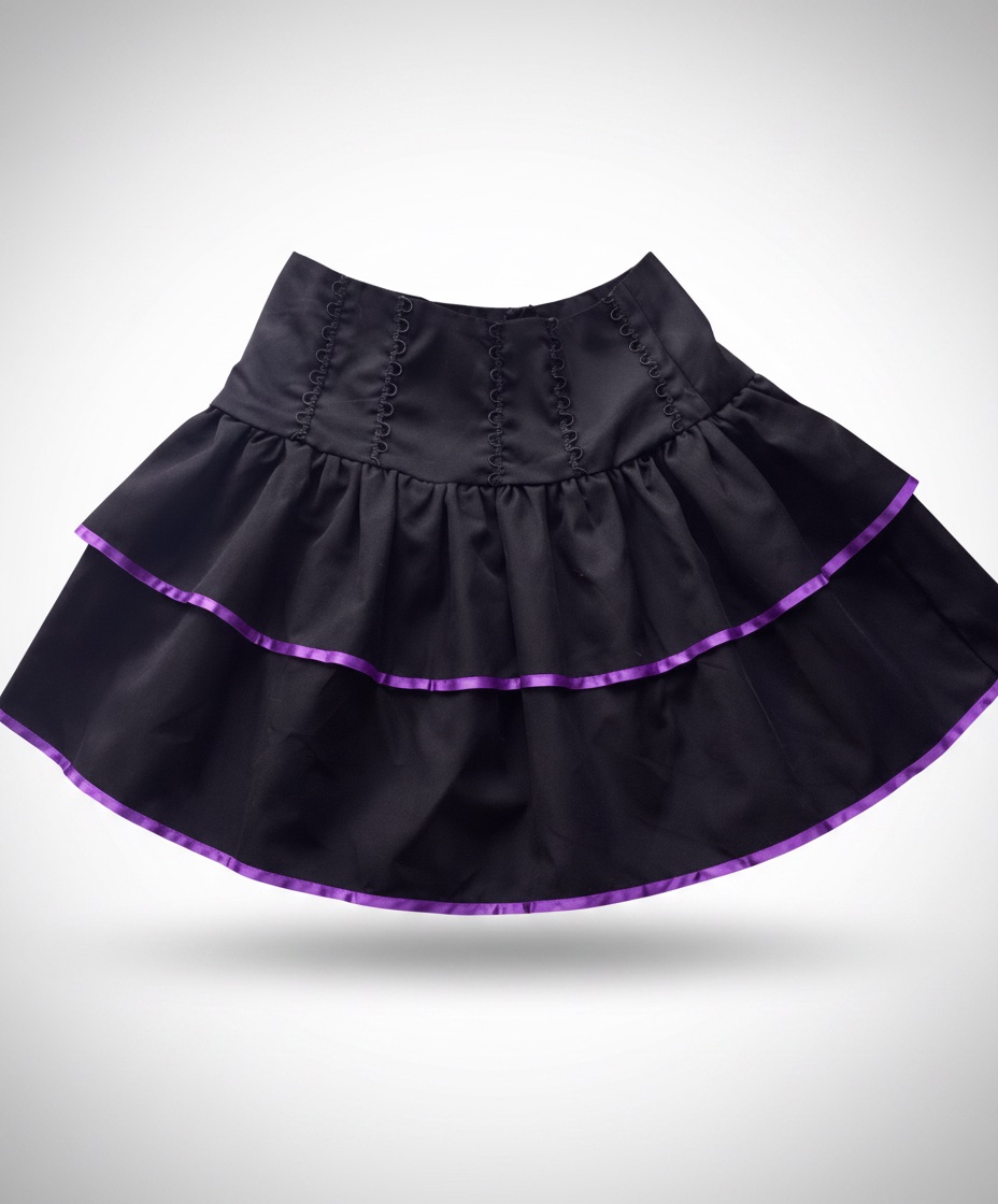 ✨ Éclat Mauve – Mini jupe glamour et chic- Taille XS