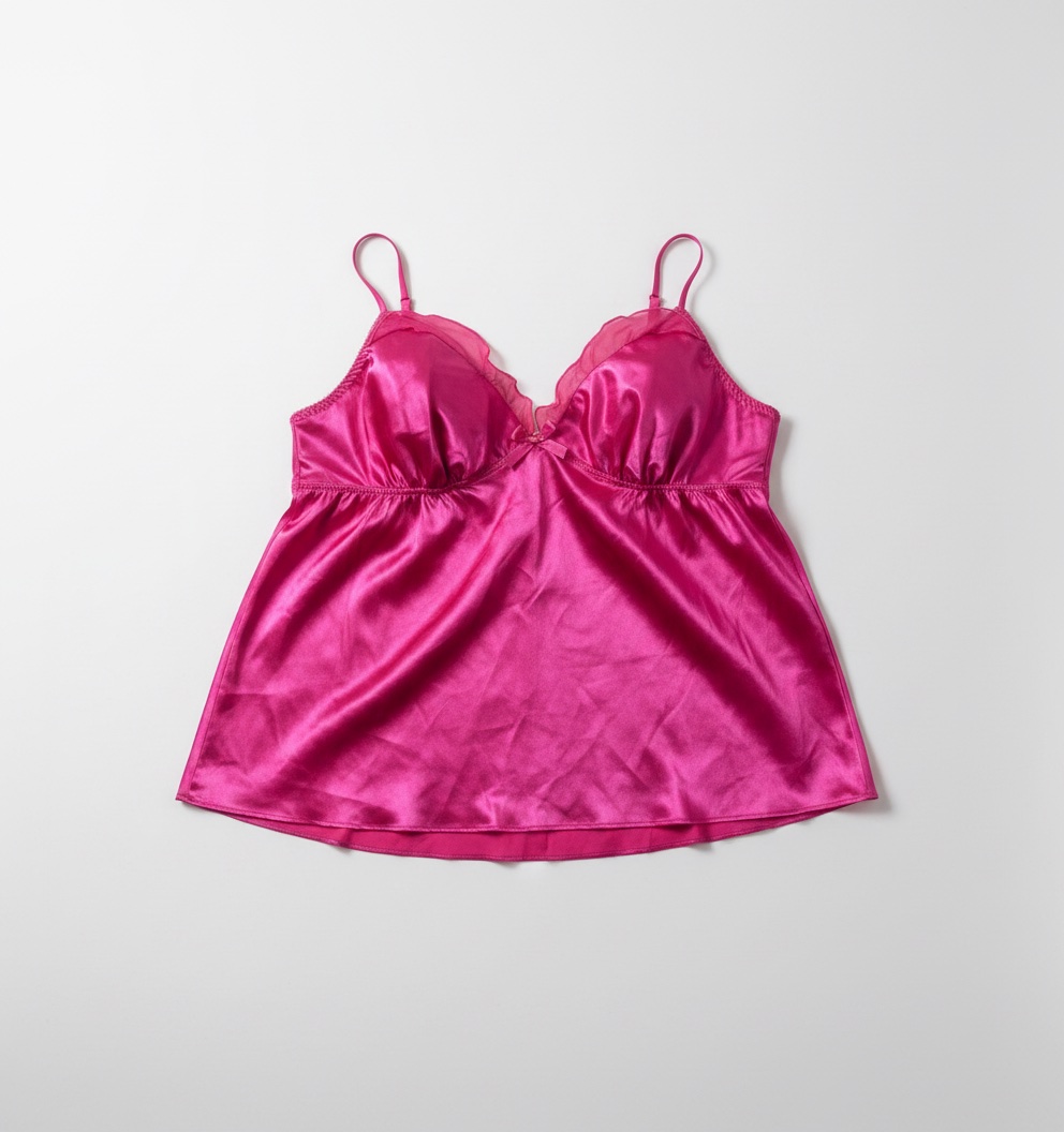 💗 Nuisette en Satin Rose Fushia - La Senza Lingerie
