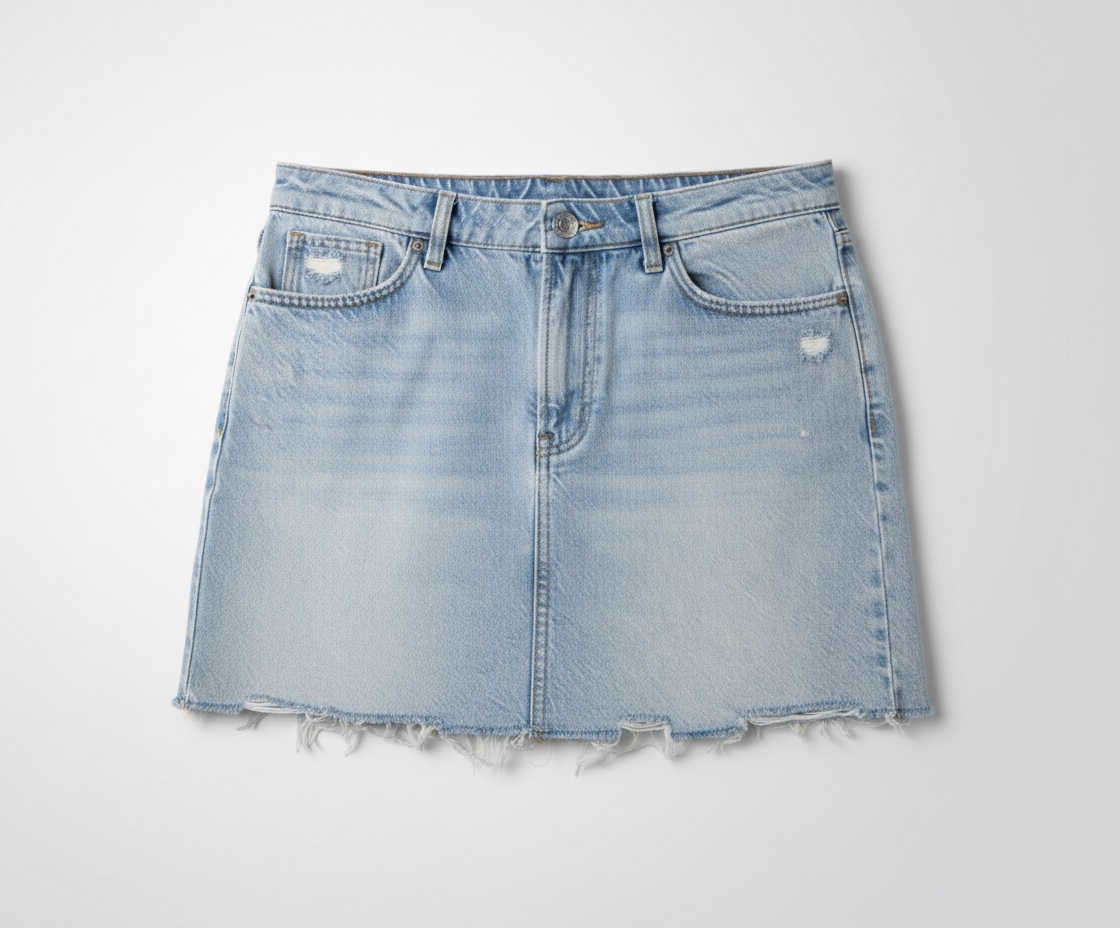 Jupe en jean Bershka-Excellenet etat - Taille 38