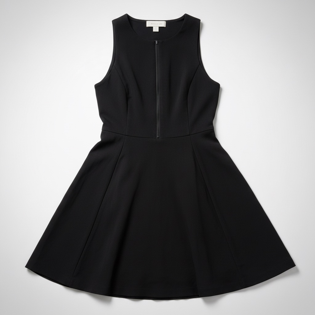 Robe patineuse noire Michael Kors – Taille M(Excellent état)