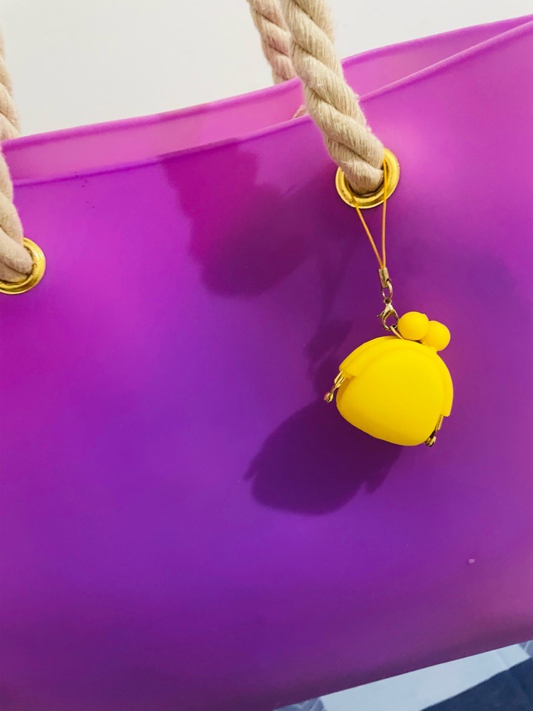 Waterproof purple beach bag 💜💜