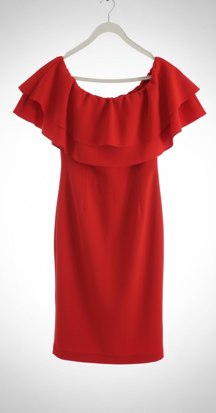 Robe soirée rouge