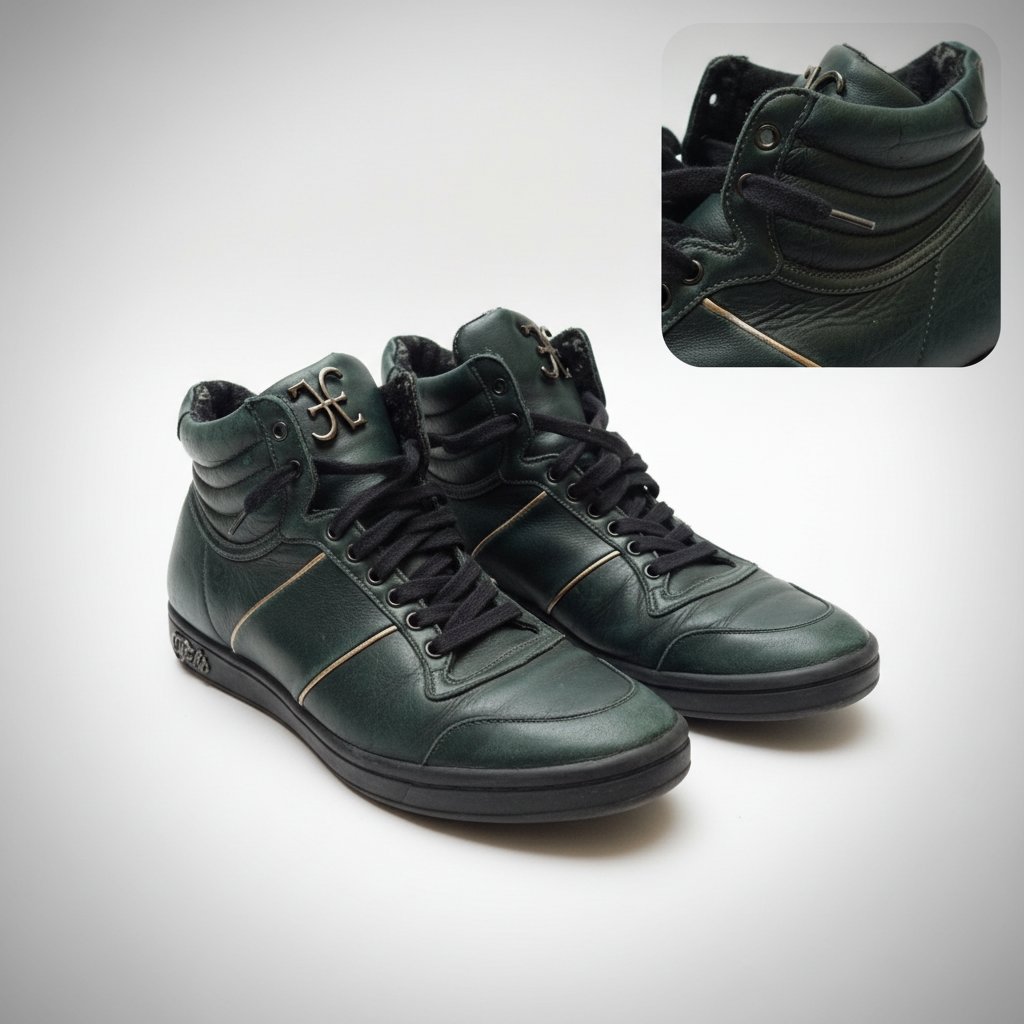 En cuir 