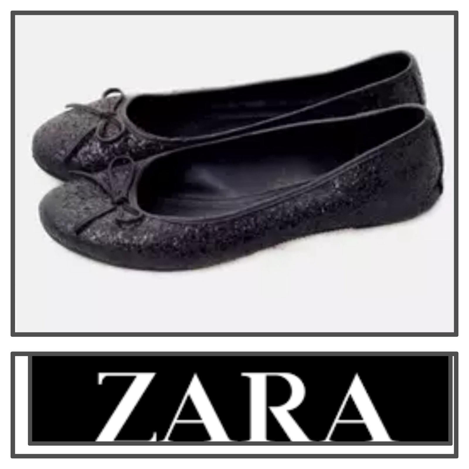 Très confortable ballerines Zara