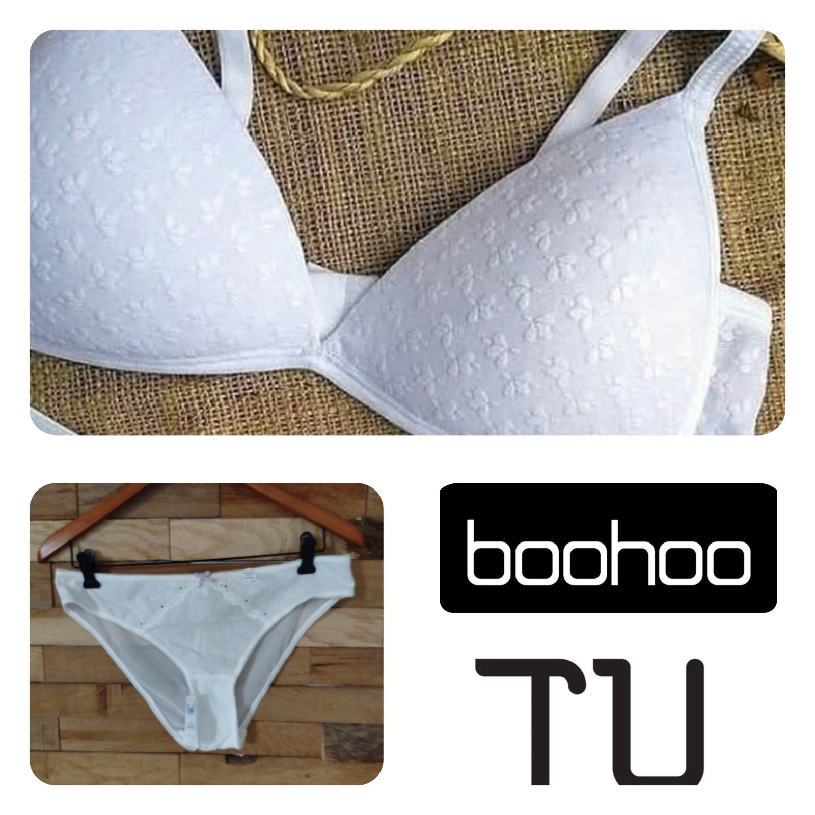 Un Boohoo sans armatures et un TU