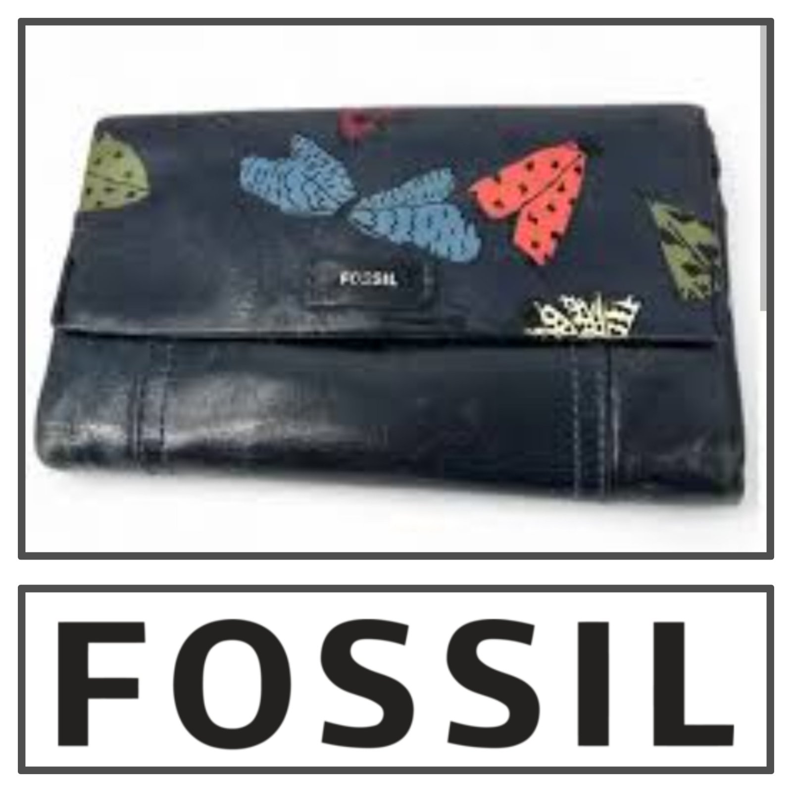 Porte feuille Fossil