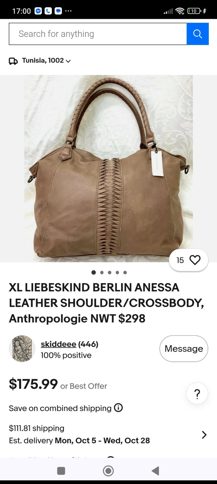 Un très beau sac en cuir by Liebeskind