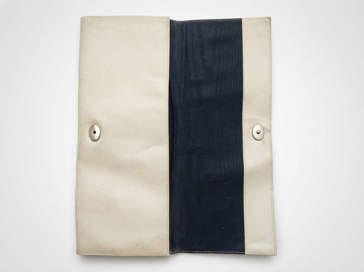 En cuir 40 cm / 13.5 cm