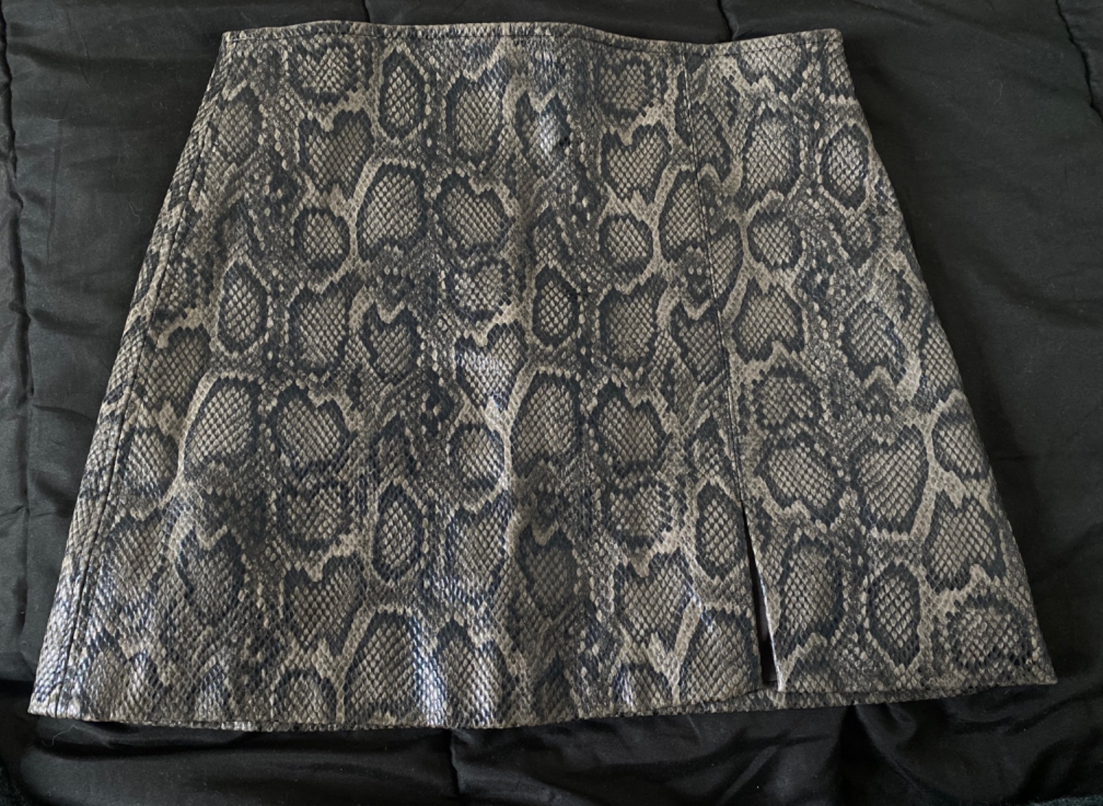 Jupe en cuir 