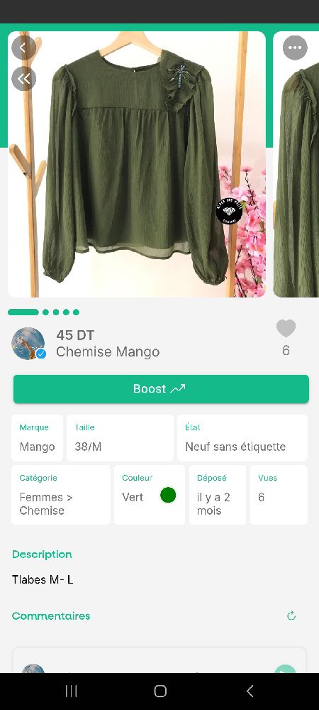 Visitez mon dressing pour voir les details