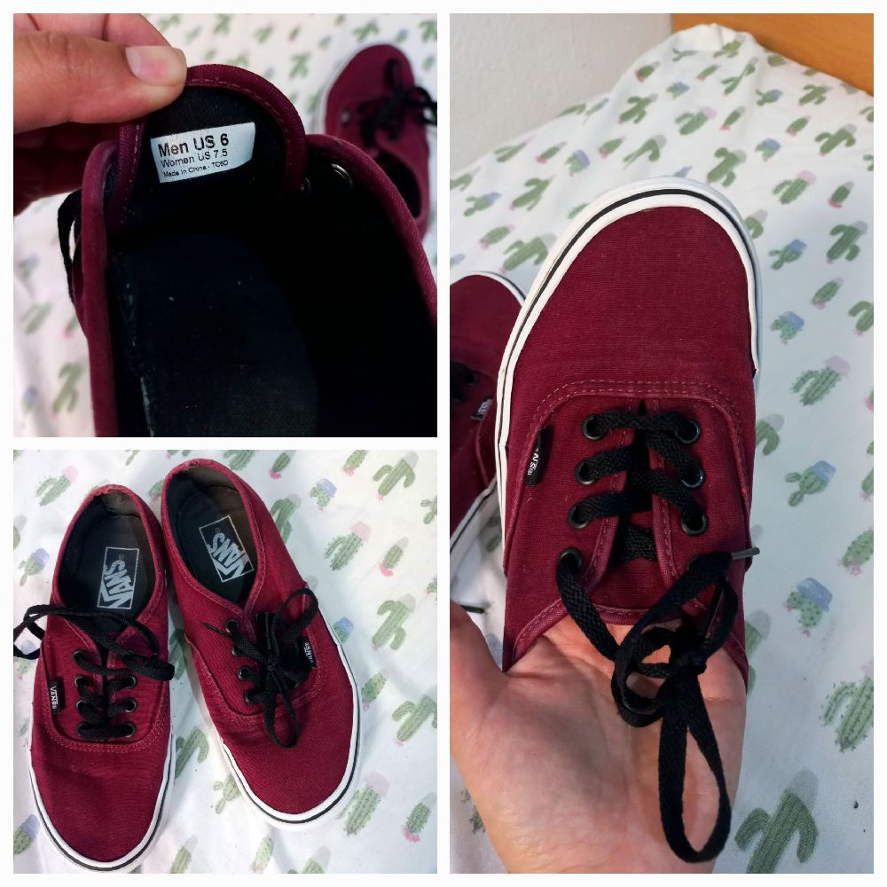 Vans bordeaux