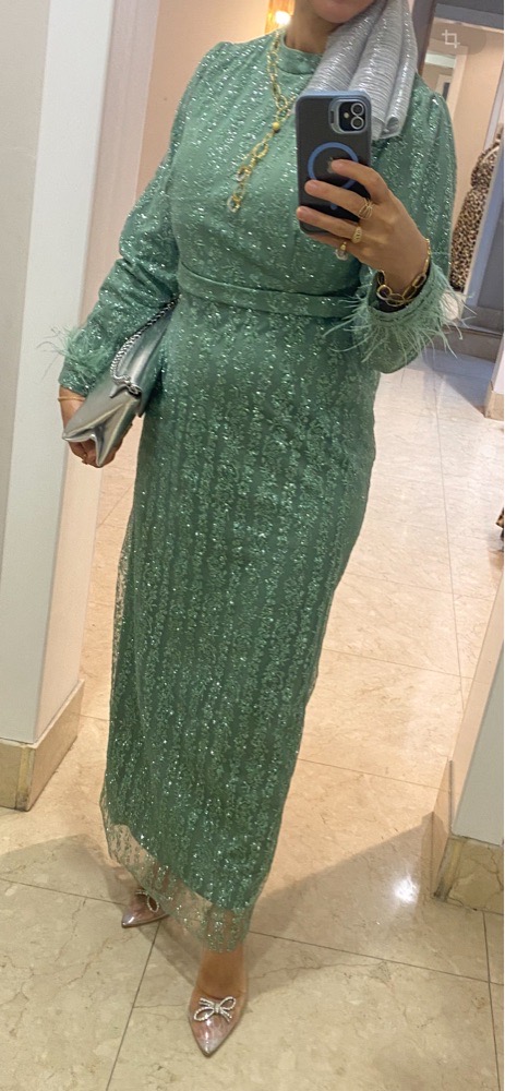 Robe soire porter une seule fois