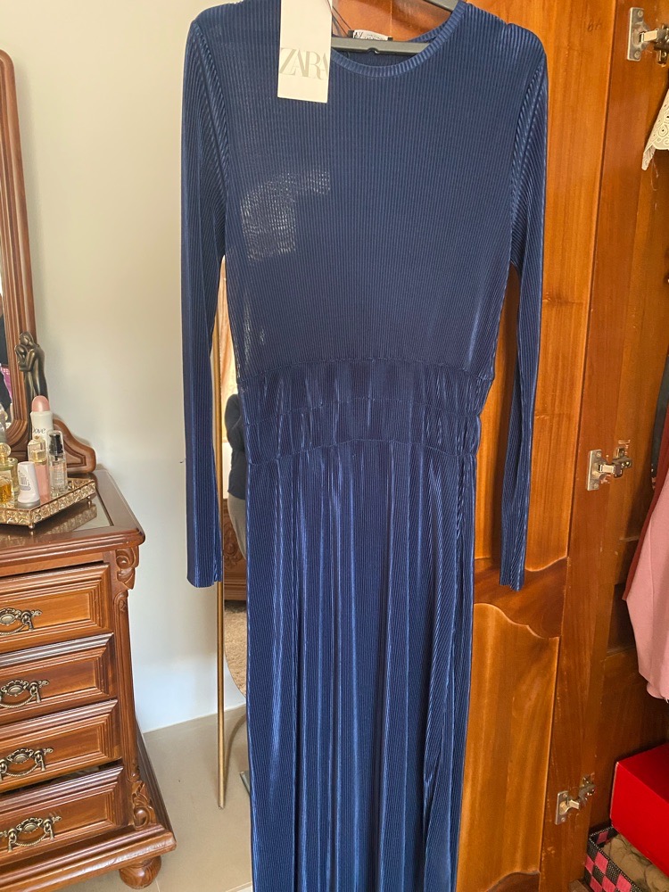 Robe zara en velour fin😍