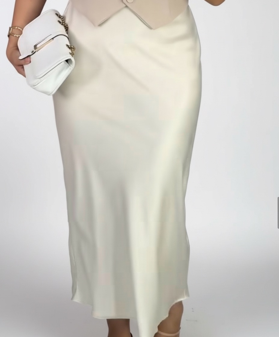 Jupe satin