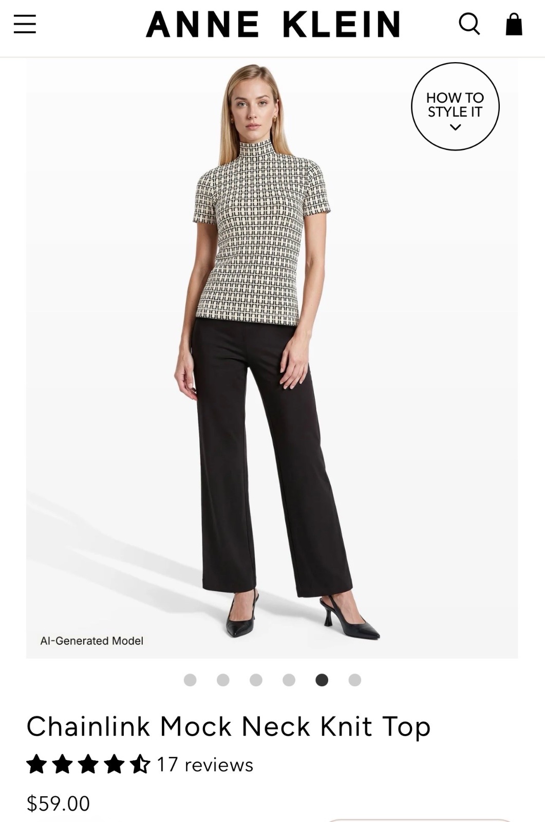 Pull de la marque anne klein