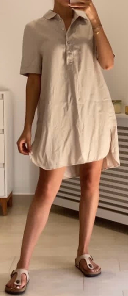 Robe style chemise oysho
