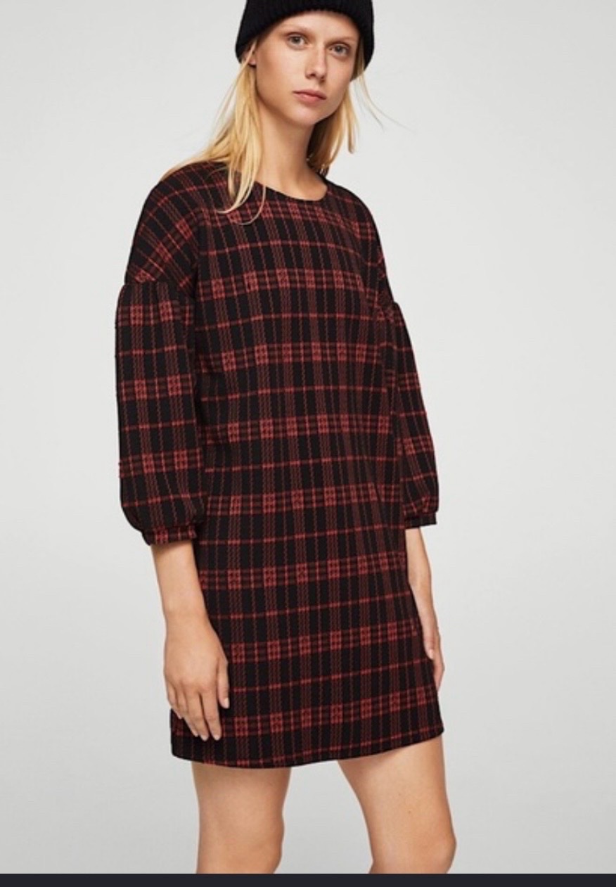 Robe courte la marque mango