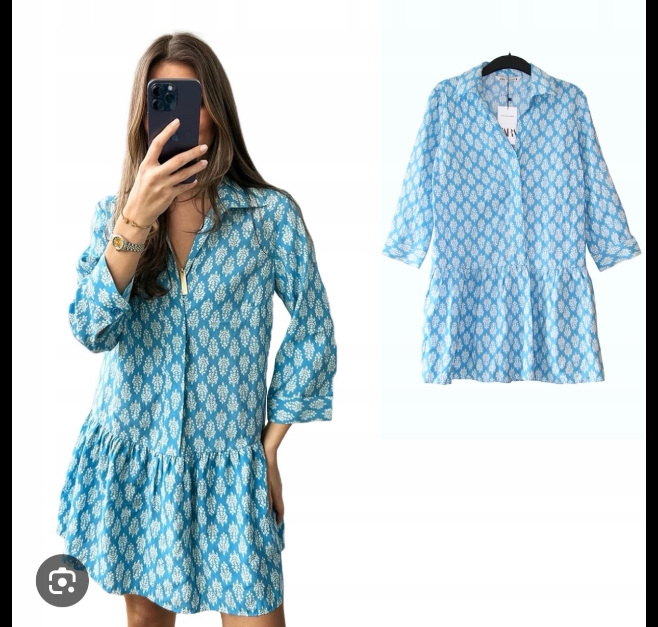 Robe courte la marque zara 