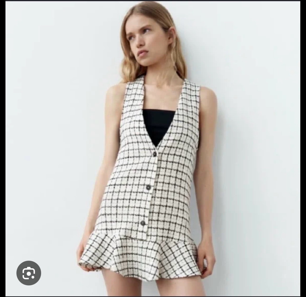 Robe courte la marque zara
