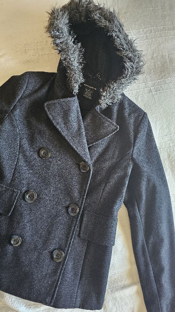 Manteau gris foncé