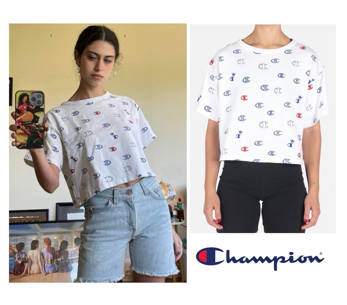 T-shirt Champion authentique💙❤️100% coton