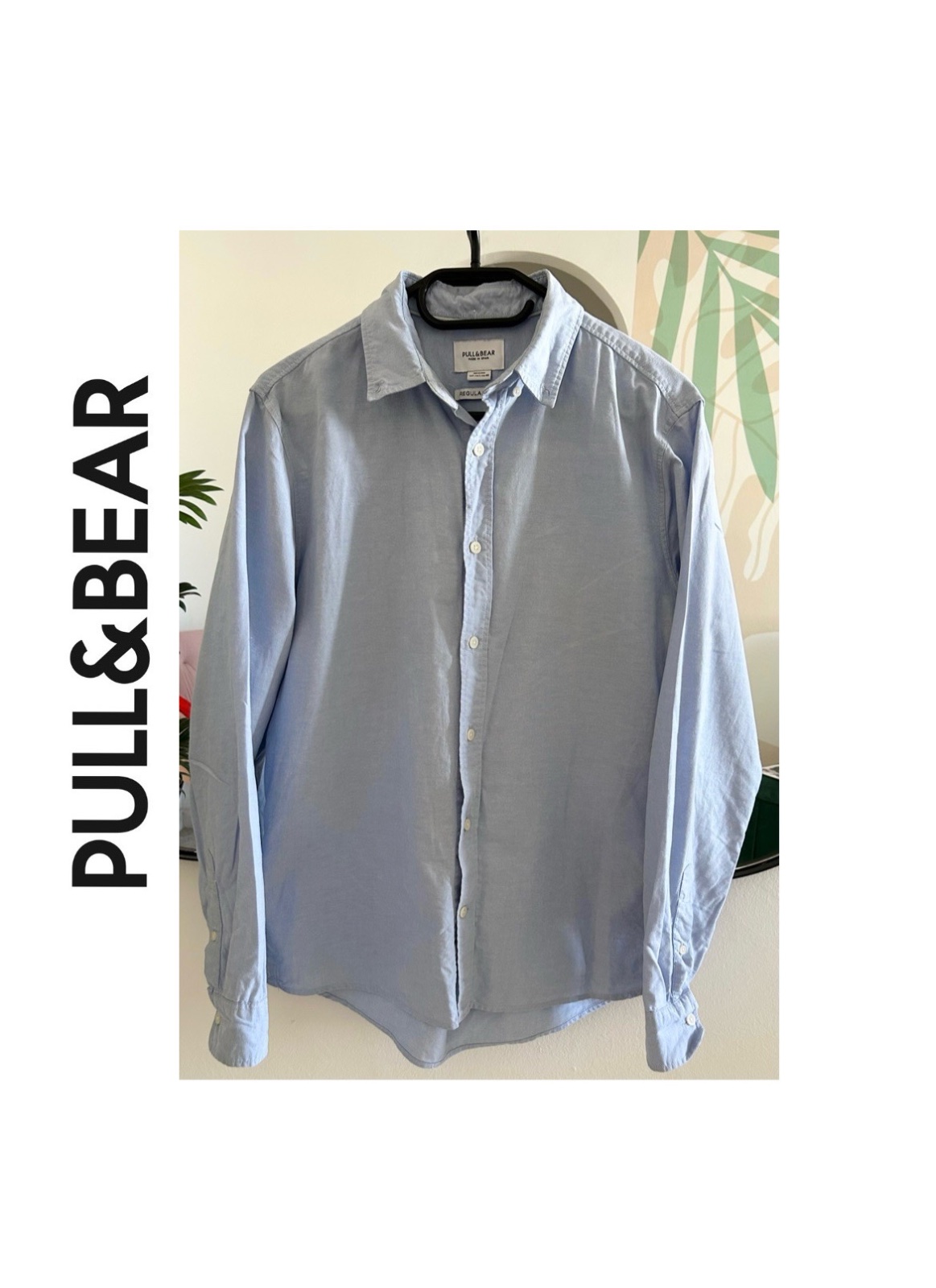 Chemise Pull&Bear de coupe Regular Fit 