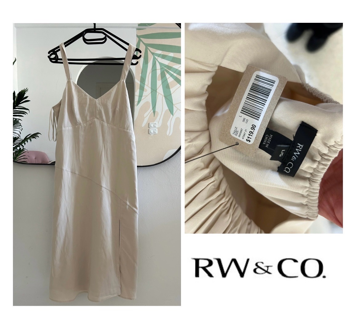 Une belle robe RW&CO 💖 neuf avec étiquette 