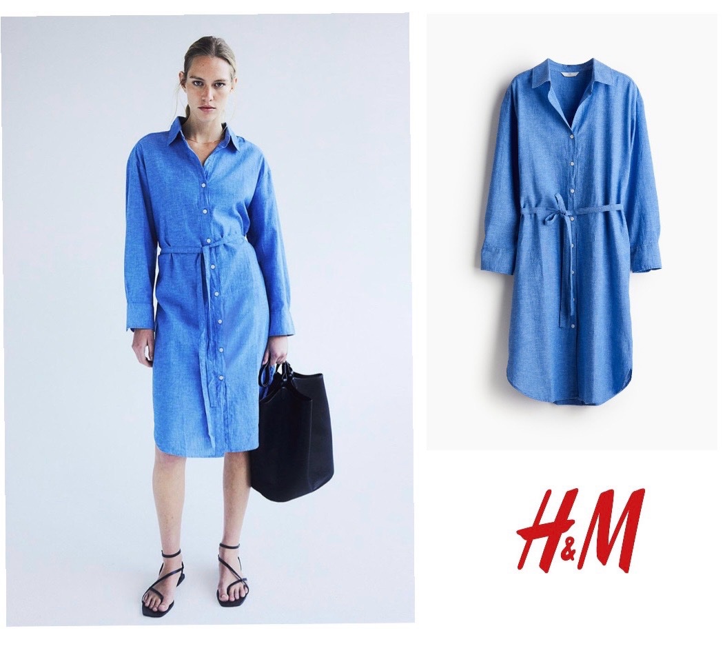 Robe chemise H&M 🩵🩵