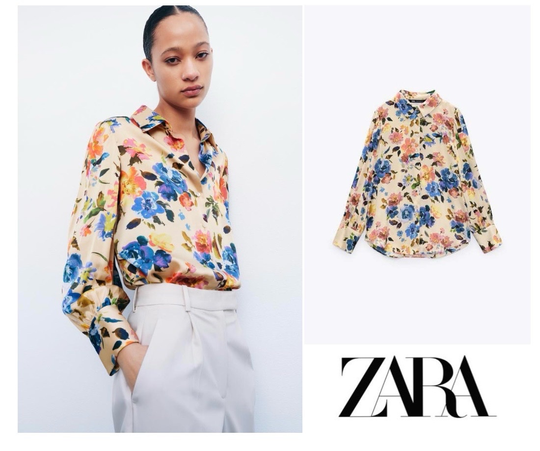 Chemise Zara 🌸🌺🌼