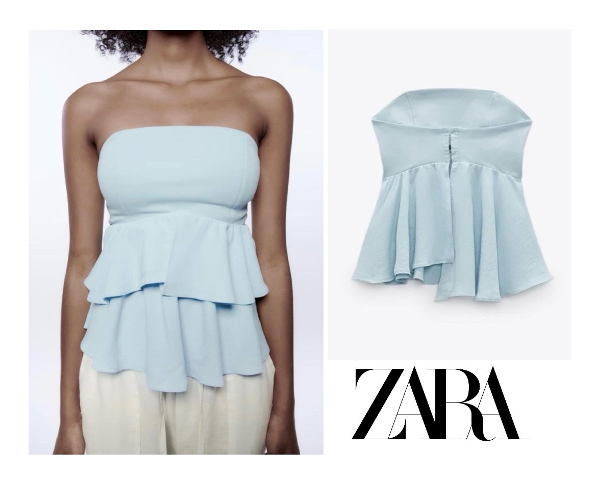 Haut bustier Zara 🩵🩵 neuf avec étiquette 