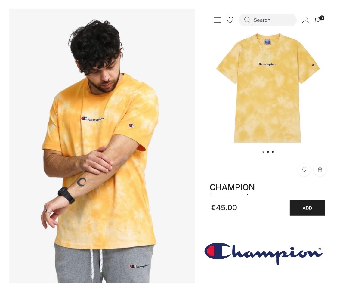 T-shirt de la marque Champion 🤍🤍