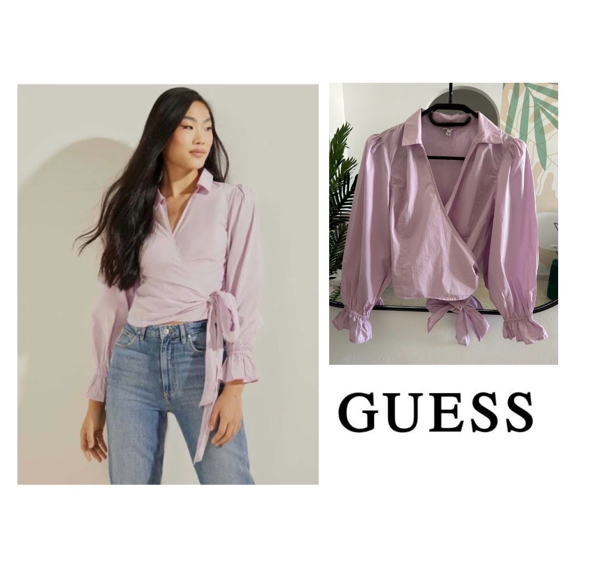 Chemise Guess 💜💜 trés bonne état 