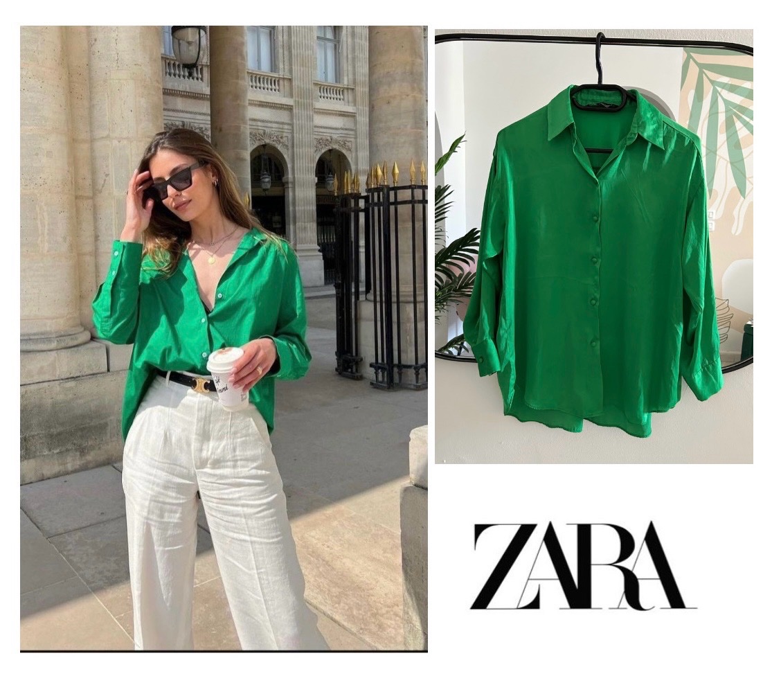 Chemise Zara 💚💚