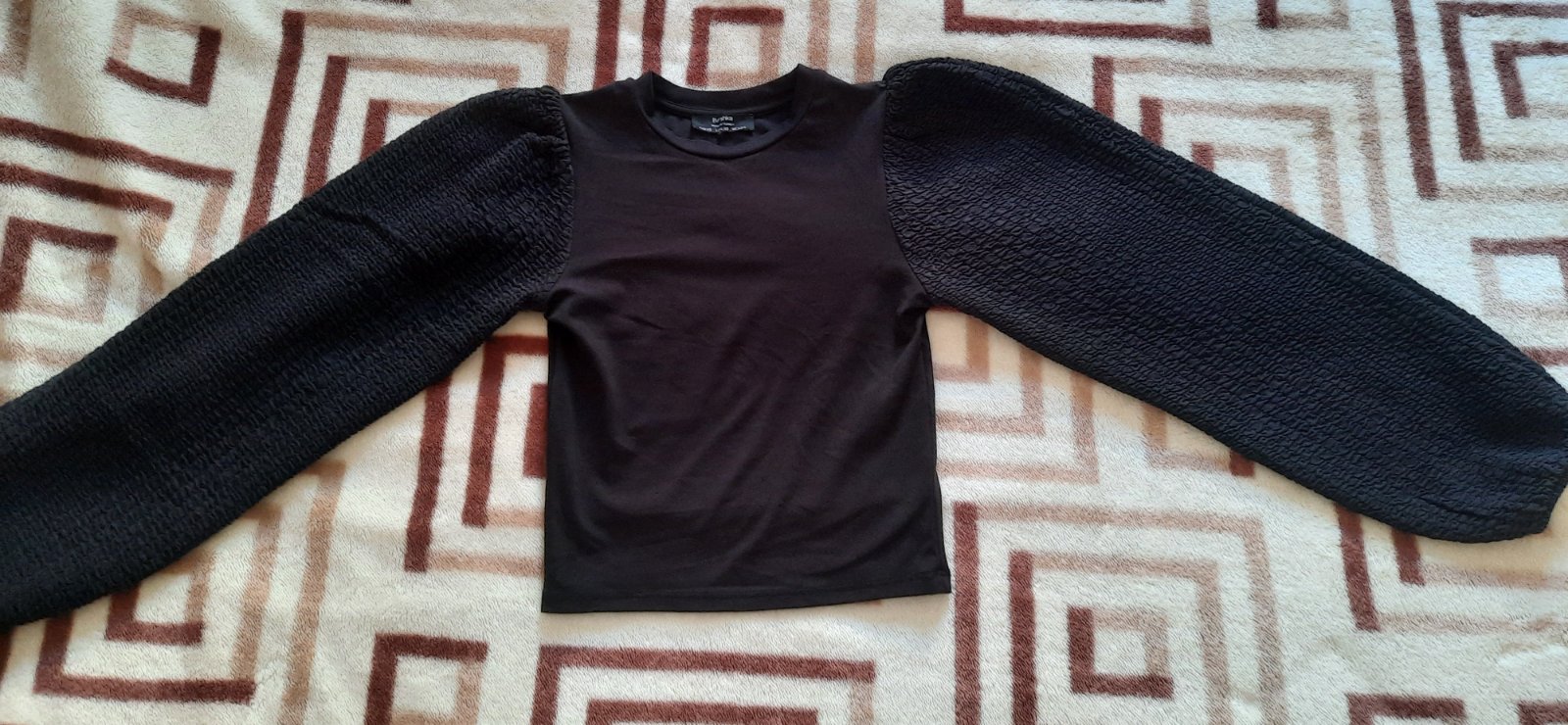 Pull manches bouffantes 