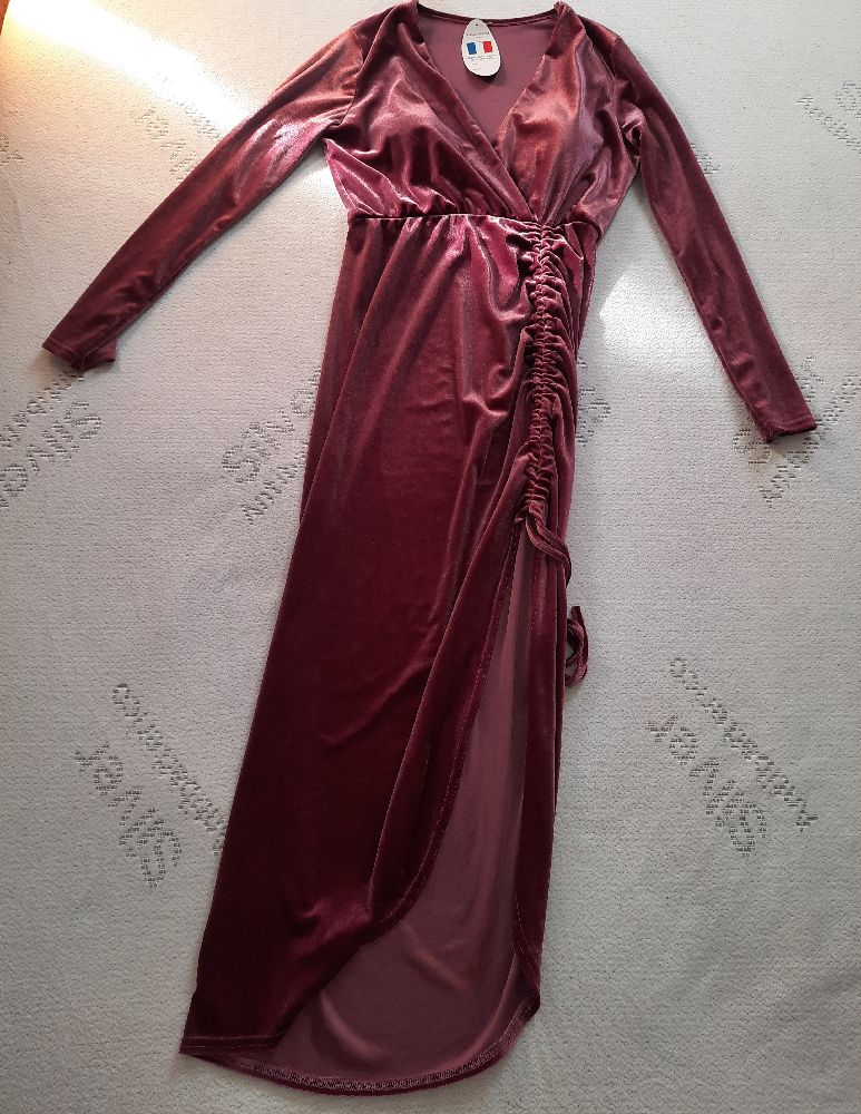 Robe en velours 