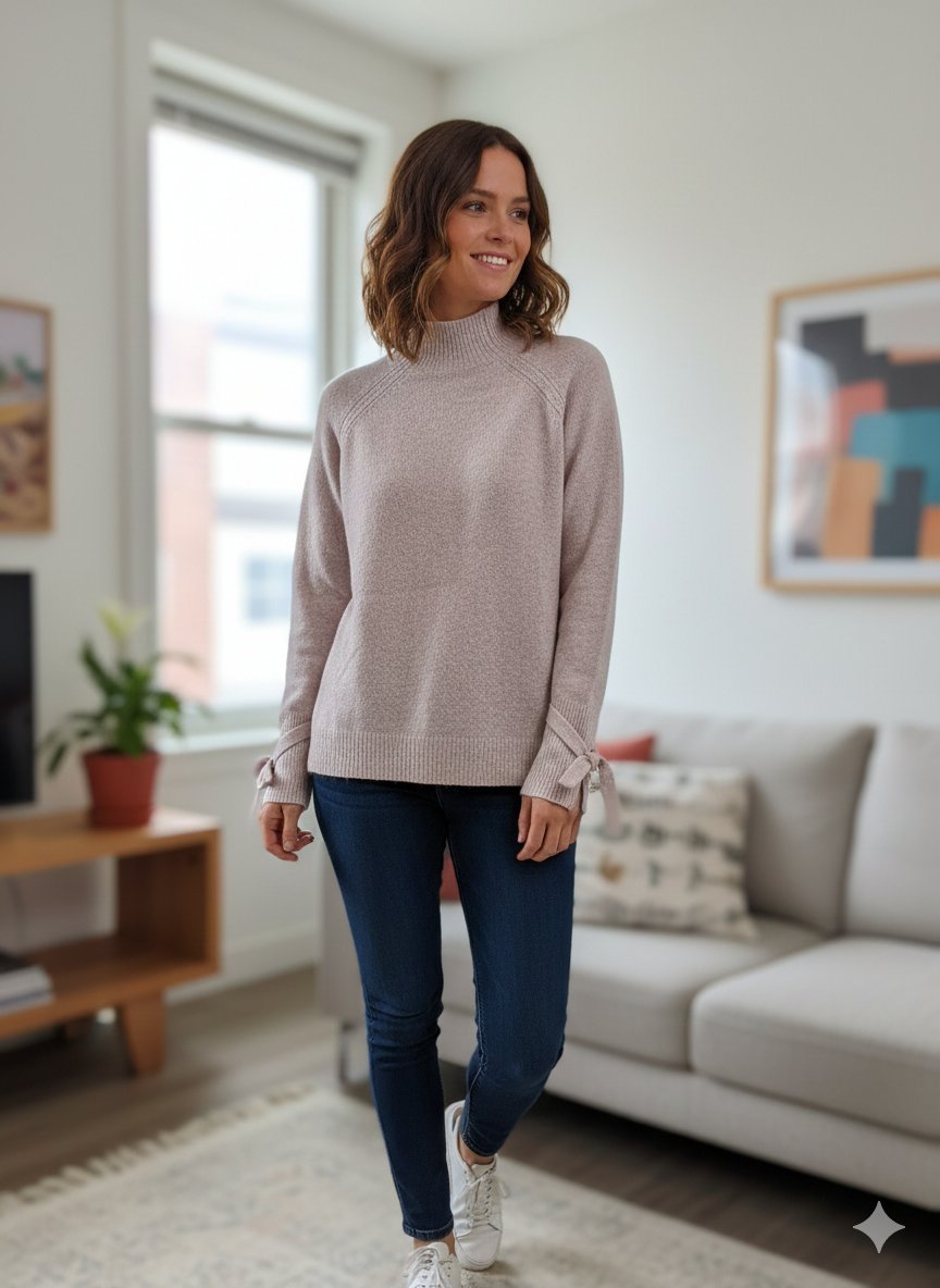 Pull rose taille M