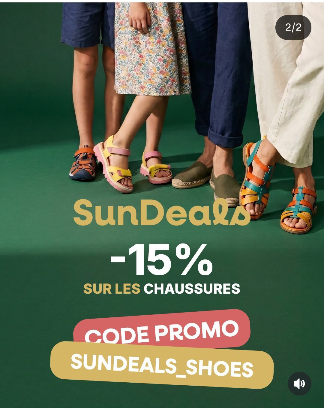 Promo sur les chaussures 