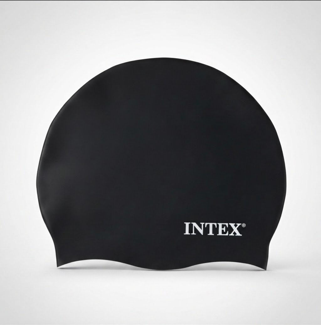 Bonnet De Natation En Silicone Confortable Intex 