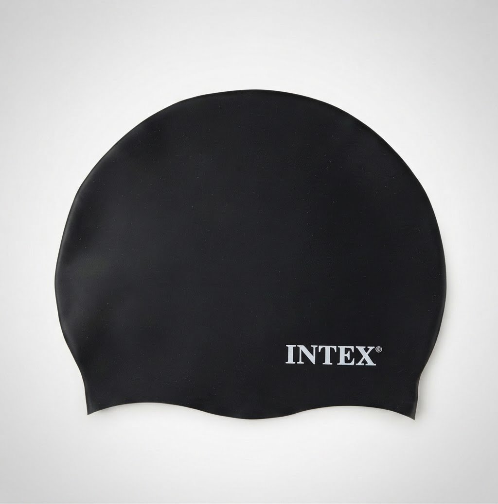 Bonnet De Natation En Silicone Confortable Intex 