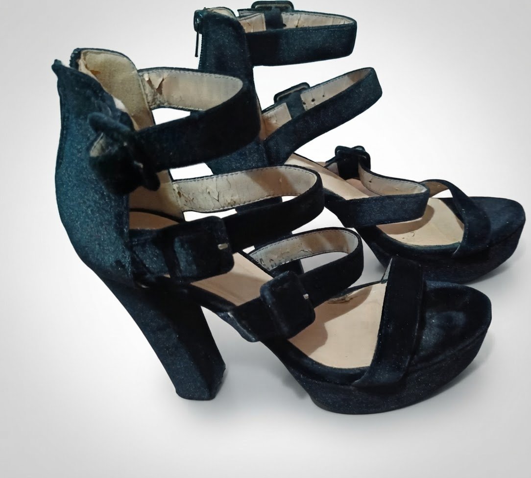 Sandales a talons 