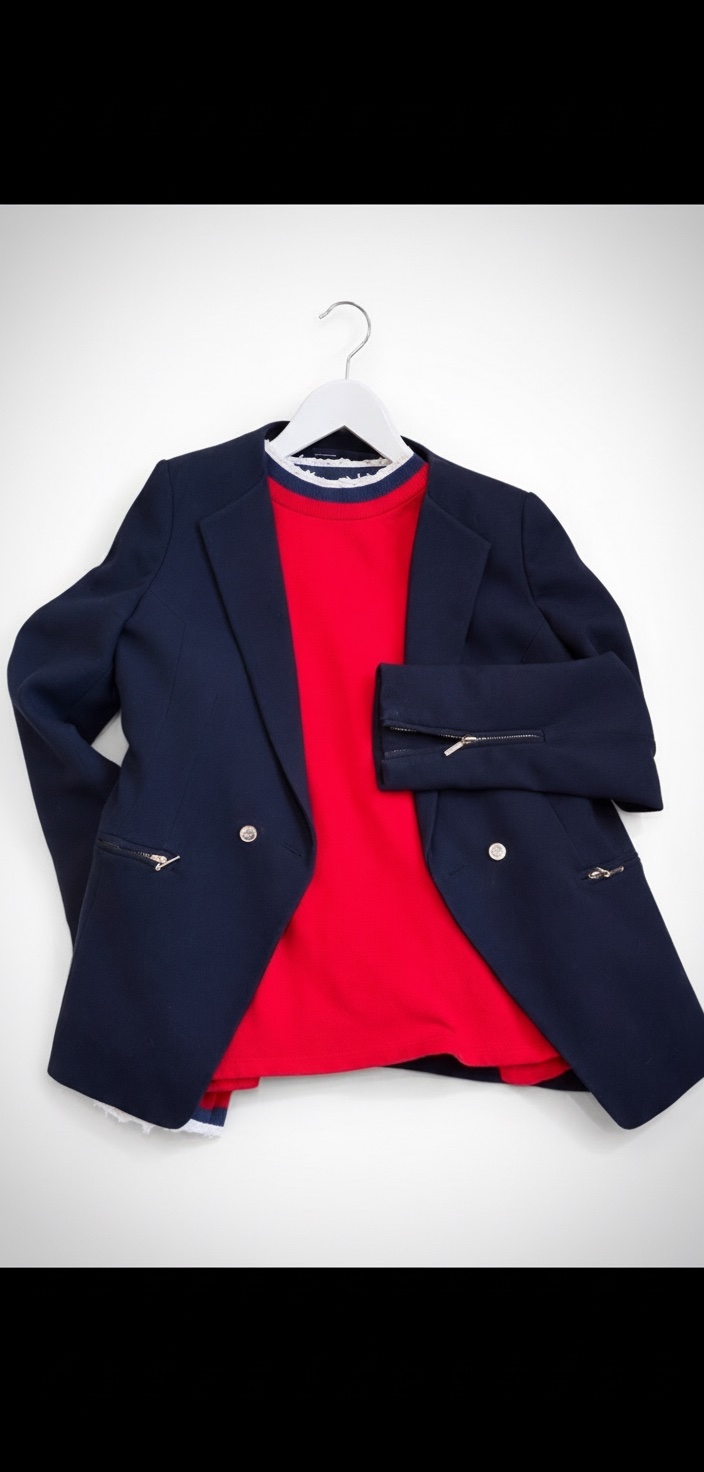 Lot Zara Pull L + Veste M – Très bon état – Style chic