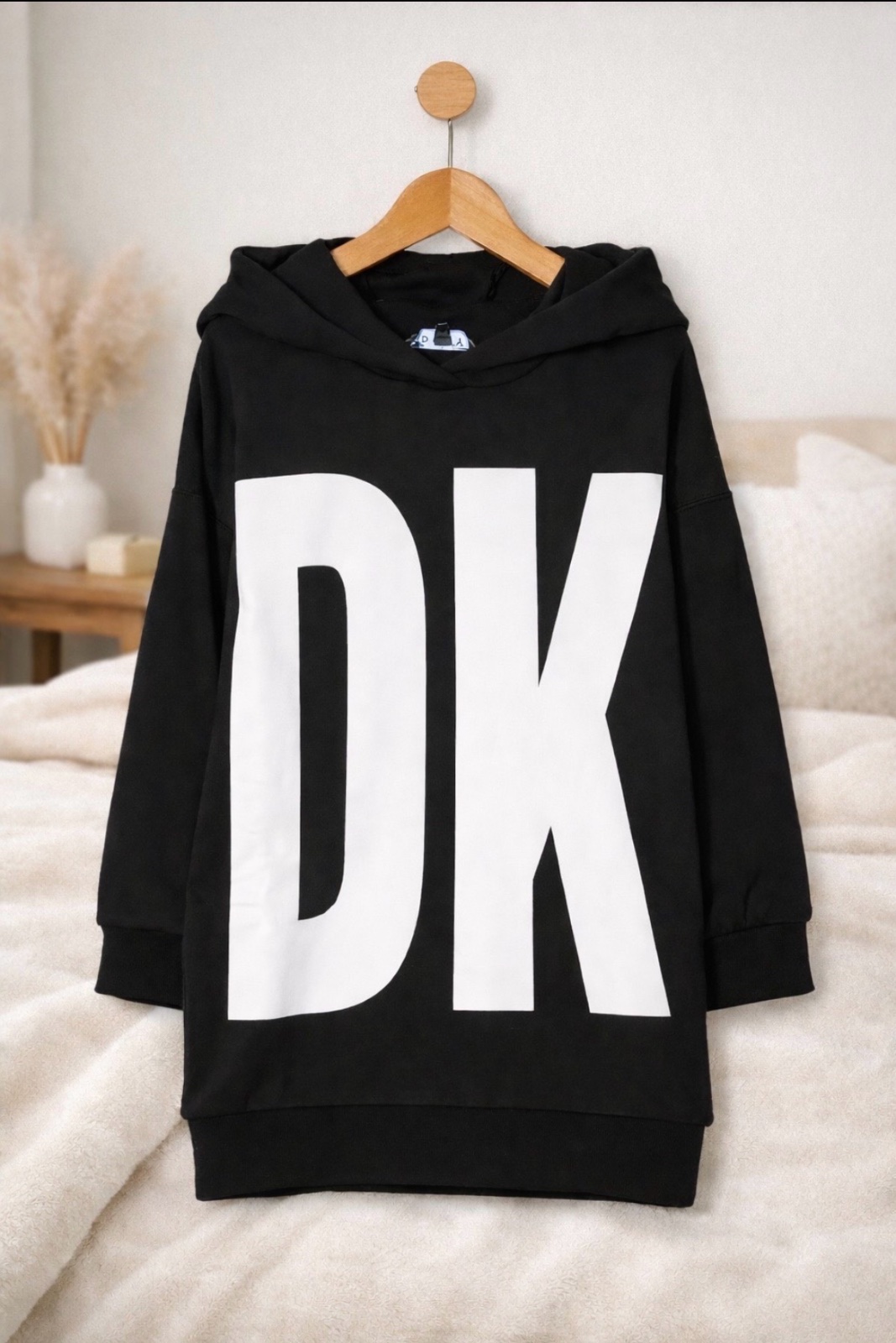 Sweat à capuche DKNY noir – Neuf avec étiquette – 16 ans / XS-S